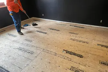 Subfloor replacement and repair after crawlspace water damage by Latino Crawlspace Solutions